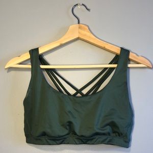 Forrest Green VS Crossback Sports Bra